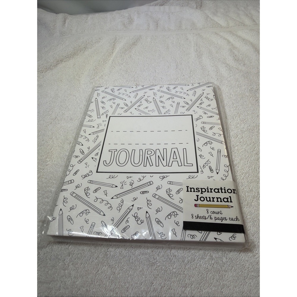 Inspirational Journal 8 Count 16 Pages Each